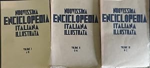 Nuovissima enciclopedia italiana illustrata. 3 Voumi.