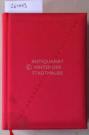 Imagen del vendedor de Das surrealistische Gedicht. a la venta por Antiquariat hinter der Stadtmauer