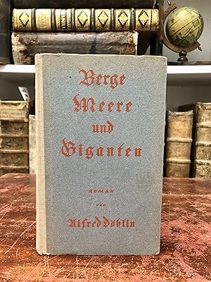 Bild des Verkufers fr Berge Meere und Giganten. zum Verkauf von Antiquariat Seibold