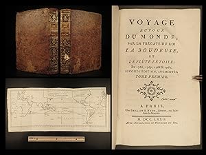 Bild des Verkufers fr Voyage autour du monde, par la fregate du Roi la Boudeuse et la Flute l'Etoile zum Verkauf von Schilb Antiquarian