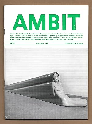 Seller image for Ambit No.52 for sale by The Bookshop at Beech Cottage