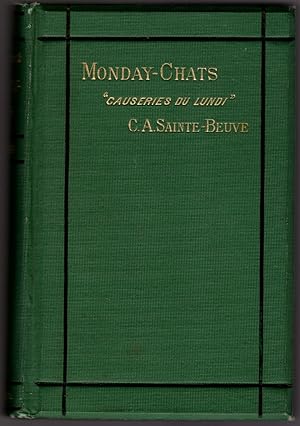 Seller image for Monday-Chats for sale by Craig Olson Books, ABAA/ILAB