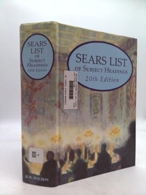 Seller image for Sears List of Subject Headings for sale by ThriftBooksVintage