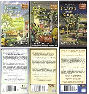 Immagine del venditore per NOVEL IDEA MYSTERY" SERIES 3-VOLUMES: Every Trick in the Book (# 2) / Books, Cooks, and Crooks (# 3) / Played By the Book (# 4) venduto da John McCormick
