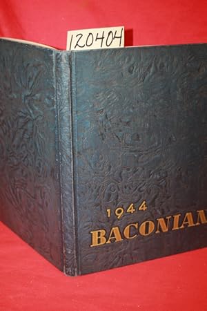 Image du vendeur pour The Baconian of '44 "Windows of Life" YEARBOOK Bridgeton, New Jersey mis en vente par Princeton Antiques Bookshop