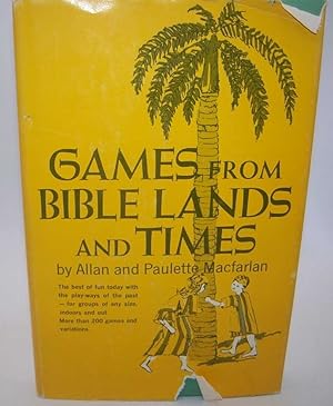 Seller image for Games from Bible Lands and Times for sale by Easy Chair Books