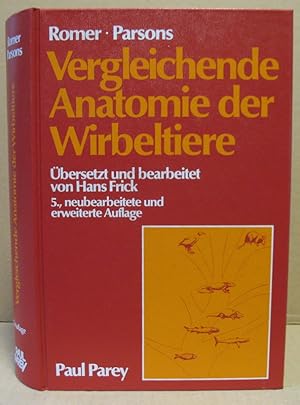 Imagen del vendedor de Vergleichende Anatomie der Wirbeltiere. a la venta por Nicoline Thieme