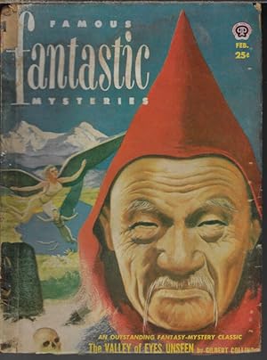 Imagen del vendedor de FAMOUS FANTASTIC MYSTERIES: February, Feb. 1952 ("The Valley of Eyes Unseen") a la venta por Books from the Crypt