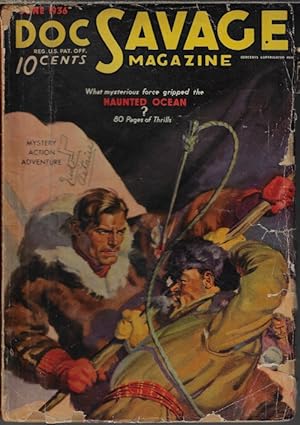 Immagine del venditore per DOC SAVAGE: June 1936 ("Haunted Ocean") venduto da Books from the Crypt