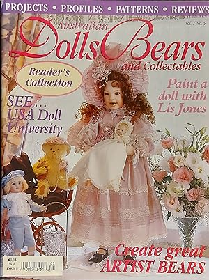 Imagen del vendedor de Dolls, Bears And Collectables Magazine, Vol.7, No.5, Issue 41 a la venta por Mister-Seekers Bookstore