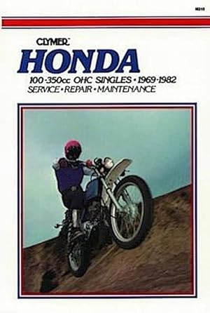Seller image for Honda 100-350cc OHC Singles Motorcycle (1969-1982) Service Repair Manual for sale by AHA-BUCH GmbH