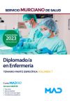 Diplomado/a en Enfermería. Temario parte específica volumen 1. Servicio Murciano de Salud (SMS)