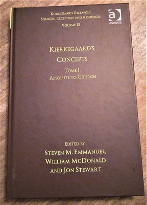 Seller image for Kierkegaard's Concepts - Tome I: Absolute to Church (Kierkegaard Research: Sources, Reception and Resources Volume 15) for sale by Boobooks