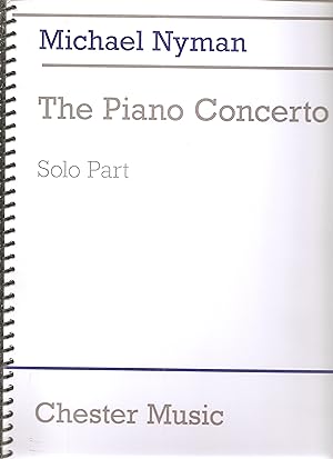 Bild des Verkufers fr Michael nyman: the piano concerto for 2 pianos 4 Hands Solo Part zum Verkauf von Snow Crane Media