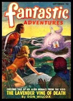 Bild des Verkufers fr FANTASTIC ADVENTURES - Volume 10, number 9 - September 1948 zum Verkauf von W. Fraser Sandercombe