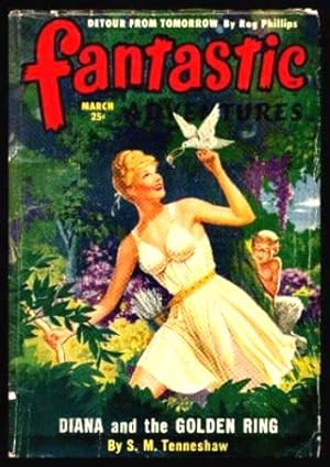 Seller image for FANTASTIC ADVENTURES - Volume 12, number 3 - March 1950 for sale by W. Fraser Sandercombe