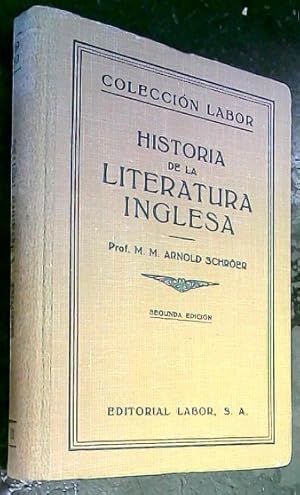 Seller image for Caractres y tipos esenciales de la Historia de la Literatura Inglesa for sale by Librera La Candela