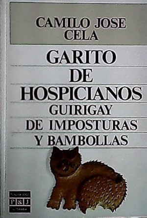 Imagen del vendedor de Garito de hospicianos a la venta por Librera La Candela