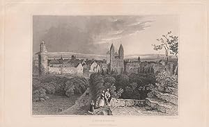 Imagen del vendedor de Andernach. Stahlstich-Ansicht von Watts nach Tombleson. a la venta por Antiquariat Dennis R. Plummer