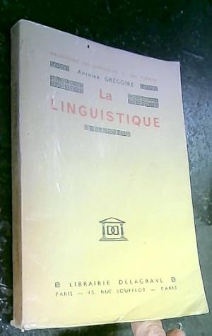 Image du vendeur pour La linguistique mis en vente par Librera La Candela