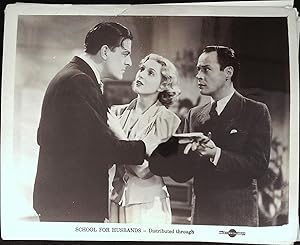 Seller image for School for Husbands 8 X 10 Still 1937 Rex Harrison, Diana Churchill, June Clyde for sale by AcornBooksNH