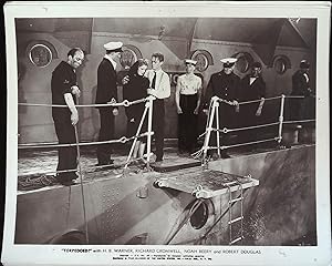 Bild des Verkufers fr Torpedoed! 8 X 10 Still 1939 H.B. Warner, Richard Cromwell zum Verkauf von AcornBooksNH