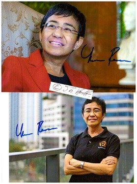 MARIA RESSA (1963) philippinische Journalistin und Autorin, 2021 Friedensnobelpreis. Sie ist Mitg...