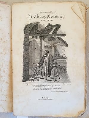 RACCOLTA DELLE COMMEDIE DI CARLO GOLDONI VOL. XXVII,