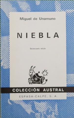 Imagen del vendedor de Niebla (nivola) a la venta por Librería Alonso Quijano