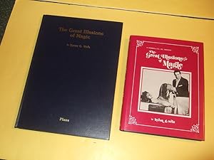 Image du vendeur pour Two Volumes: D Robbins & Co Inc Presents The Great Illusions of Magic ---with Workshop Plans -by Byron G Wels ( E-Z Magic )( Blueprints / Designs / Construction Plans for Magicians ) mis en vente par Leonard Shoup