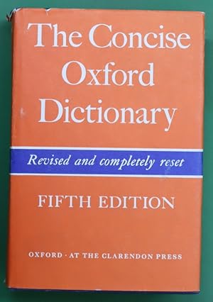 Imagen del vendedor de The Concise Oxford Dictionary a la venta por Librera Alonso Quijano