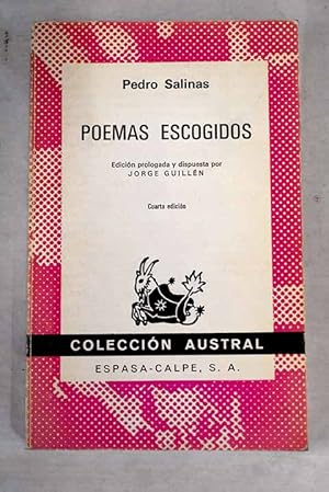 Imagen del vendedor de Poemas escogidos a la venta por Alcan Libros