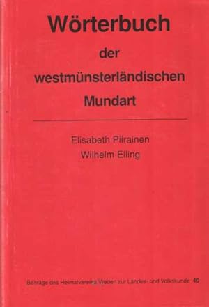 Imagen del vendedor de Wrterbuch der westmnsterlndischen Mundart a la venta por Bij tij en ontij ...