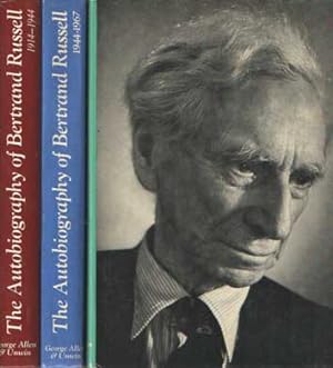 The autobiography of Bertrand Russell 1872 - 1967 (3 volumes)