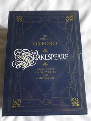 Seller image for Complete Oxford Shakespeare: Histories, Comedies, Tragedies for sale by MacKellar Art &  Books