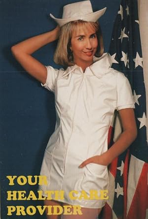 Bild des Verkufers fr Nurse postcard: Your Health Care Provider zum Verkauf von Mobyville