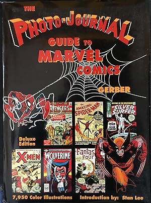 Seller image for The PHOTO-JOURNAL GUIDE to MARVEL COMICS DELUXE EDITION (Leatherbound Signed & Numbered Ltd. Edition in Slipcase) for sale by OUTSIDER ENTERPRISES