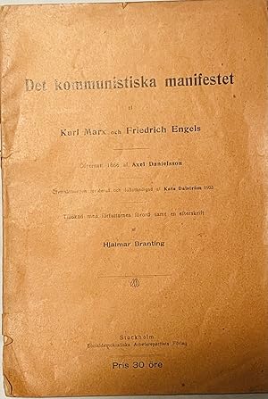 Det kommunistiska manifestet (Communist manifesto)