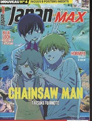 Image du vendeur pour Japan Max n4 Dc. 2022 - Fv. 2023 - Chainsaw Man, Tatsuki Fujimoto - Blue Lock, l'anime  l'attaque - Horimiya, tendre  coeur - Les sorties manga - Les classiques  relire - Les simulcast - My Hero Academia - Satan 666 - Dragon Ball - Tokyo Aliens - To mis en vente par Le-Livre