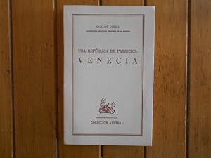 Imagen del vendedor de Una repblica de patricios : Venecia. Traduccin de Augusto E. Lorenzana. a la venta por Librera Camino Bulnes