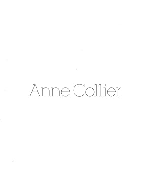 Imagen del vendedor de Anne Collier a la venta por LEFT COAST BOOKS