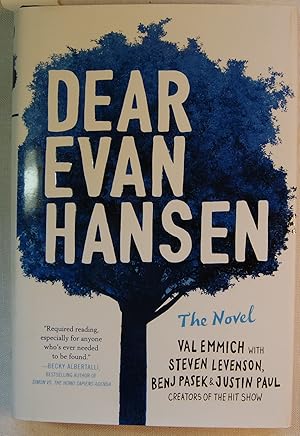 Dear Evan Hansen: The Novel, Signed by Justin Paul