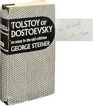Tolstoy or Dostoevsky; An Essay in the Old Criticism