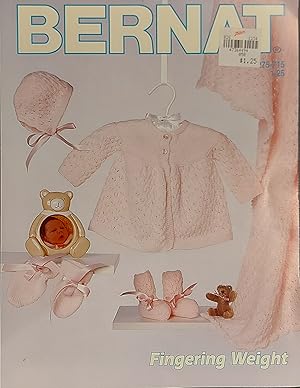 Bernat Knit Pattern Leaflet, #1275-715 - Baby Layette