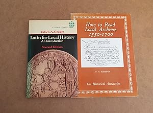 Imagen del vendedor de Latin for Local History: an introduction [with] How to Read Local Archives 1550-1700 a la venta por Stoneman Press