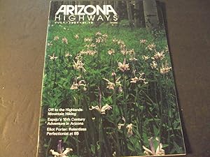 Imagen del vendedor de Arizona Highways July 1987 Mountain Hiking, Eliot Porter a la venta por Joseph M Zunno