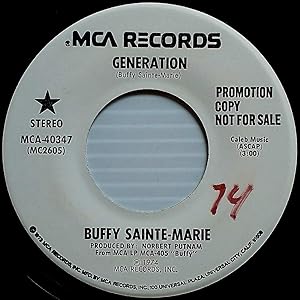 Seller image for Generation [7" 45 rpm Promo] for sale by Kayleighbug Books, IOBA