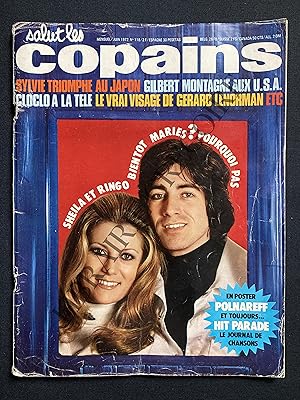 SALUT LES COPAINS-N°118-JUIN 1972-SHEILA ET RINGO