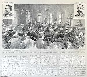 The Cronin Trial in Chicago - The Murder of Dr Cronin, a prominent member of the Clan-na-Gael. An...