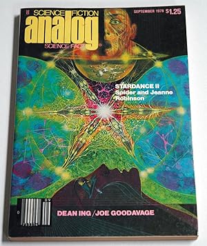 Immagine del venditore per Analog Science Fact & Fiction September 1978 (Sep.Sept.) venduto da Preferred Books